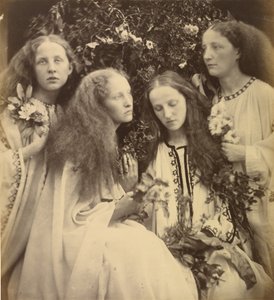 ローズバッドガーデンオブガールズ 作： Julia Margaret Cameron